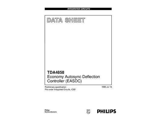Интегрална схема  TDA4858