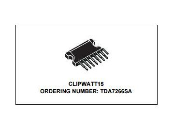 TDA7266SA CLIPWATT-15