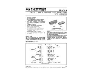 TDA7313 DIP-28