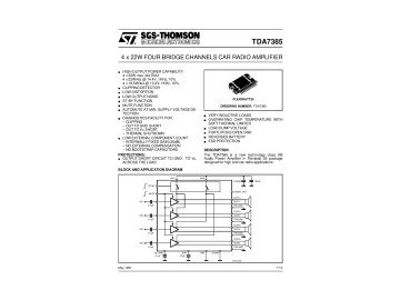 TDA7385 HZIP-25