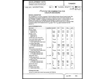 Интегр.схема  TDA8452