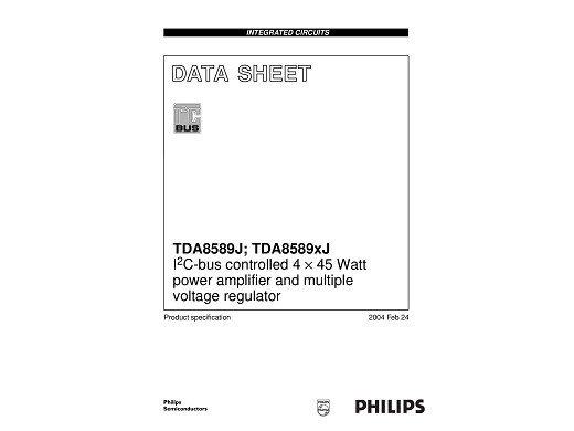 Интегрална схема  TDA8589AJ