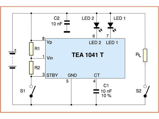 Интегр.схема  TEA1041T SO-8