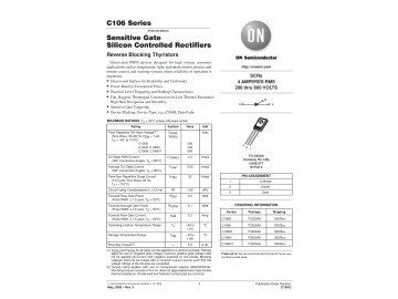 TIC106MG TO-126