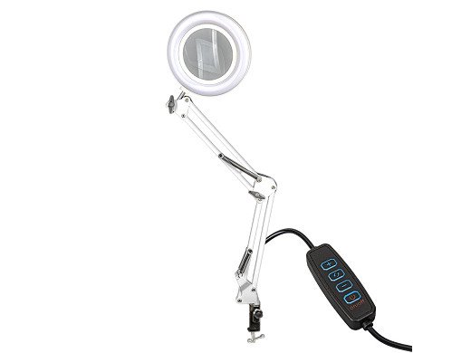 Настолна лампа + Лупа Acrobat  64 SMD светодиода