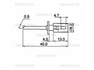 Измервателна щипка R8-H16E