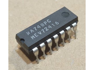 Интегр.схема  UA748PC LM748P DIP-14