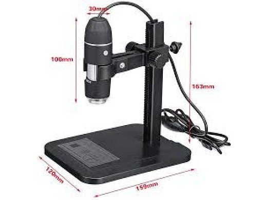 Електронен микроскоп + дигитална лупа 500X