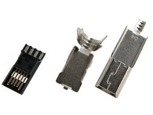 Букса USB Male KEYS935