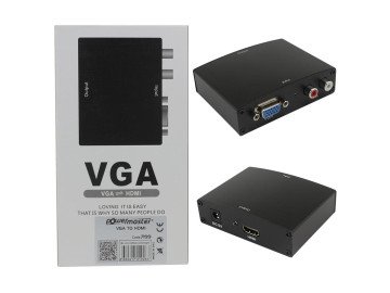 VGA To HDMI HD 1080P HDTV Video Audio Converter