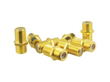 YM-563 F to F Connector GOLD