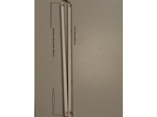 Лампа Backlight lamp ccfl dual 345mm with bracket size 350mm