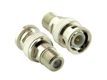BNC Male to F Connector female 11382