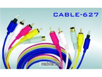 CABLE-627 3RCA,SVHS;Toshlink