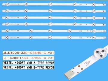 Диодни ленти комплект 6  бр/pcs 490 DRT VNA VNB