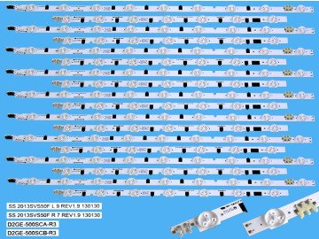Диодни ленти комплект 18pcs 2013SVS50F R+L