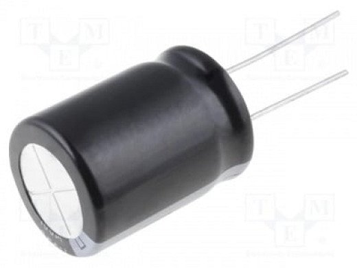 Кондензатор електр.22MF 450V 105'C