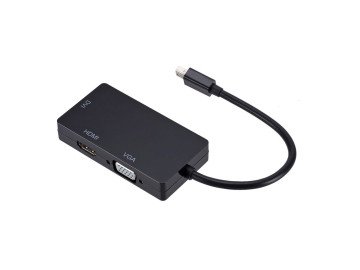 DisplayPort към HDMI DVI VGA адаптер