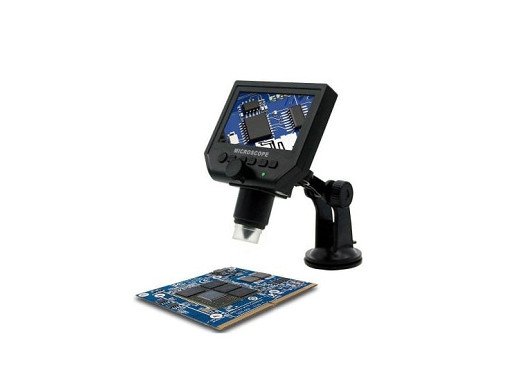 Електронен микроскоп + дигитална лупа G600 3.6MP