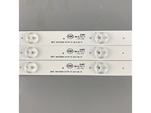 Диодни ленти комплект 3 бр/pcs  WH275D06-ZC14F-01 с лепенки за прикрепване