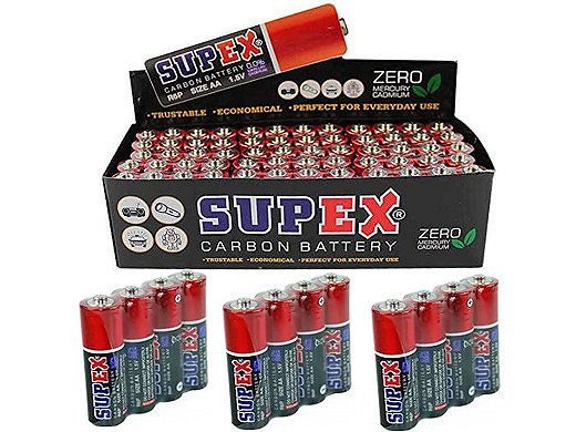 Батерия R06P AA 1.5V SUPEX