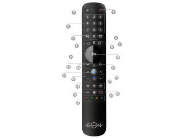 Дистанционно управление NOTUS дистанционно за EON TV
