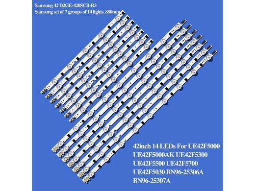 Диодни ленти комплект 14 бр/pcs  D2GE-420SCA + D2GE-420SCB