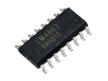 Интегр.схема LM4863D DIP-16
