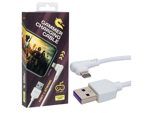 Кабел CABLE USB-LIGHTNING IPHONE 1.0m 2.4A