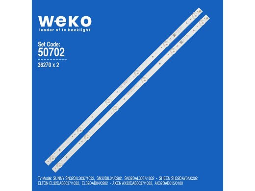 Диодни ленти комплект 2 pcs FN320E30-0601S-01 A2 YAL13-00630300-39