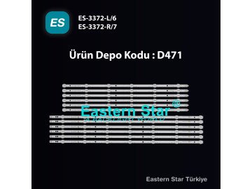 LED Backlight 6501L495L/R00010 ES3372 set-12