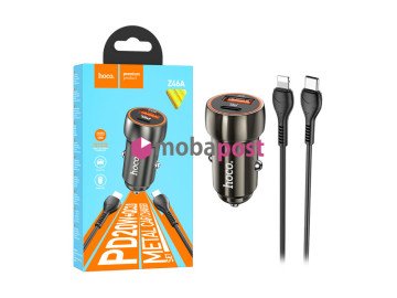 CAR Charger Z46A 12V 38W TYPE-C+USB 3.0