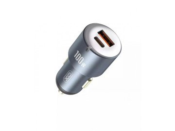 CAR Charger CC47 100W TYPE-C+USB 3.0