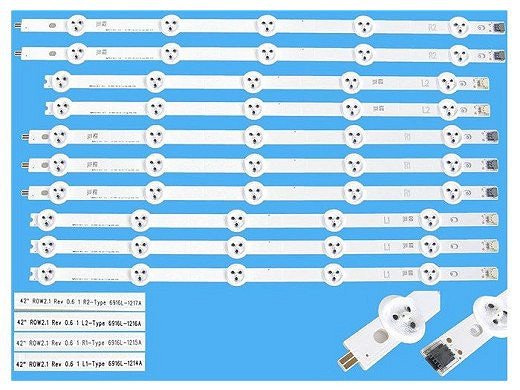 Диодни ленти комплект 10 бр/pcs 6916L-1214A/1215A/1216A/1217A