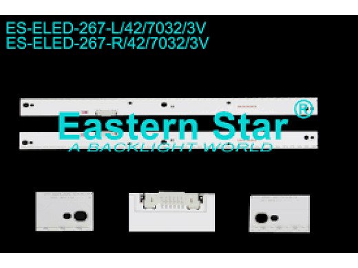 Диодни ленти комплект 2 бр/pcs V6ER_395SMA_LED42_R2 & V6ER_395SMB_LED42_R2