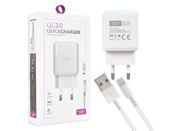 CHARGER Qcl30 Fast + Cable IPhone 22549