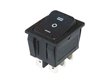 SWITCH KCD2 16A 6PIN ON-OFF-ON