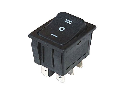 СК ключ  KCD2 16A 6PIN ON-OFF-ON (1.0.2)