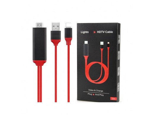 Кабел Lightning към HDMI за мобилни устройства