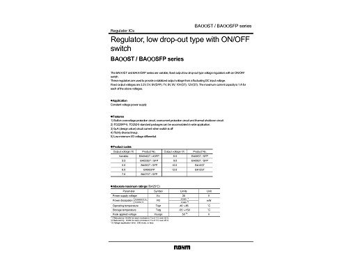 Интегрална схема  BA033S  TO-252-5