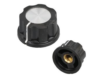 Копче за потенциометър 20x16  Ф6 mm цанга