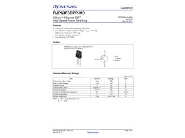 IGBT RJP63F3 TO-220F
