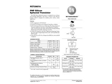 Tранзистор PZT2907A SOT-223 SMD PZT2907A SOT-223 SMD