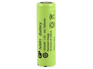 Батерия 1.2V 1300mAh 130AAM BP 1.2V 1300mAh AA-R6 5686