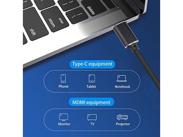 Type-C към HDMI HDTV кабел 4K 60Hz Cable C-type to HDTV 4K 60Hz