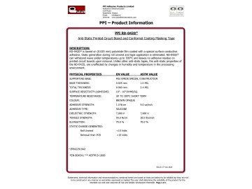 Високотемпературна едностранна лента RD042D