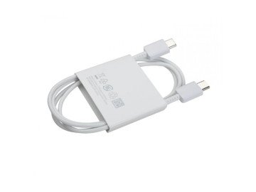 CABLE USB TYPE-C  to TYPE-C 1m EP-DN980 W/B